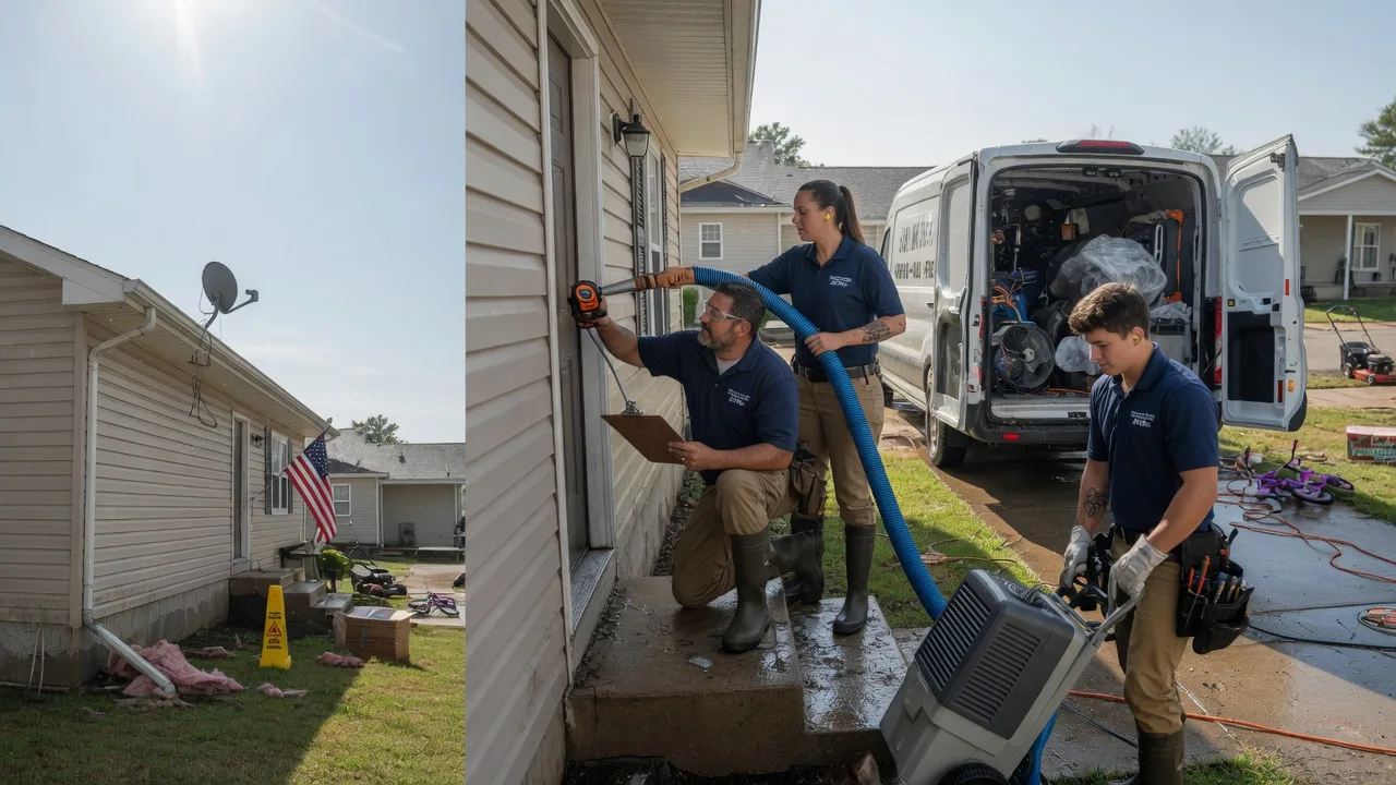 Ceiling Water Damage Restoration in Willow Wood, OH near me